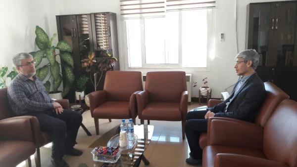 دیدار رئیس دانشگاه فرهنگیان کردستان با رئیس سازمان مدیریت و برنامه ریزی استان 3