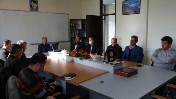 معارفه سرپرست معاونت توسعه منابع و امور دانشجویی پردیس بنت الهدی صدر سنندج 3