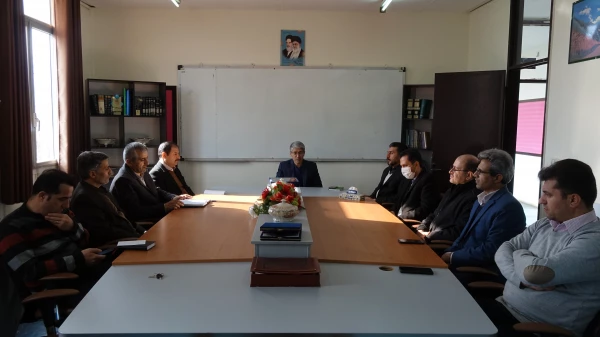 معارفه سرپرست معاونت توسعه منابع و امور دانشجویی پردیس بنت الهدی صدر سنندج 4