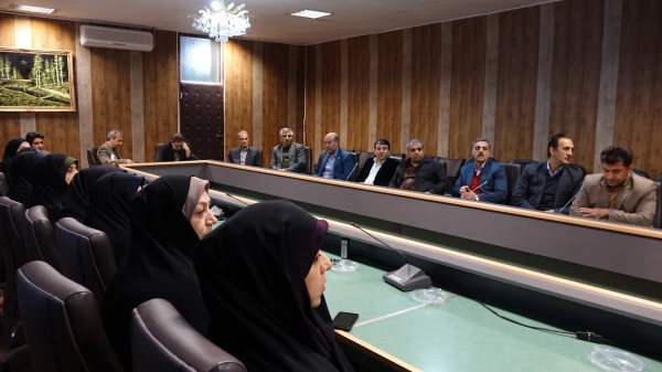 آیین تودیع و معارفه مسئول دفتر نهاد نمایندگی مقام معظم رهبری در دانشگاه فرهنگیان کردستان 7