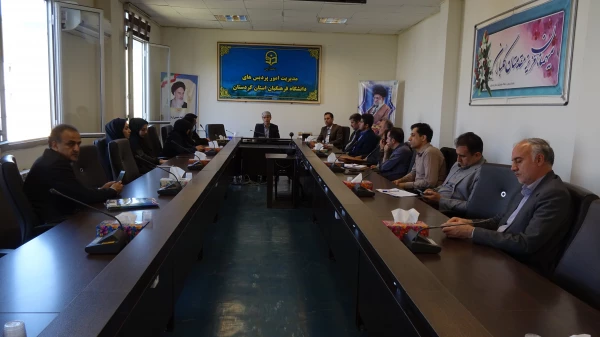 مراسم معارفه سرپرست معاونت آموزشی، پژوهشی و فرهنگی پردیس بنت الهدی صدر سنندج 4