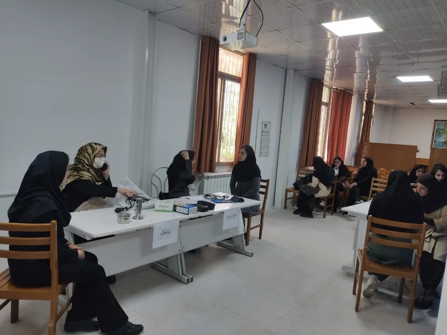 برپایی غرفه سلامت به مناسبت هفته سلامت و سراهای دانشجویی  3
