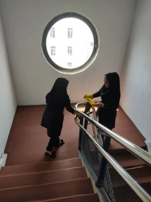 نظافت و پاکسازی اتاق ها و محوطه سراهای دانشجویی 3