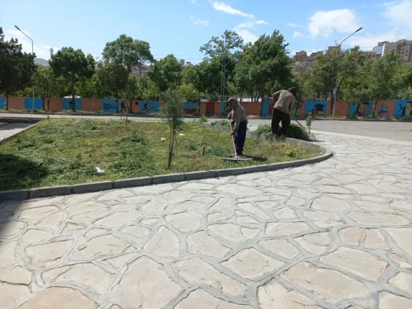 نظافت و پاکسازی اتاق ها و محوطه سراهای دانشجویی 6