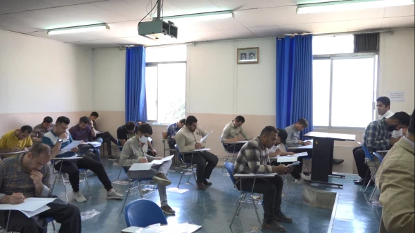 دهمین آزمون مشترک فراگیر دستگاه های اجرایی توسط مرکز آزمون جهاددانشگاهی 12