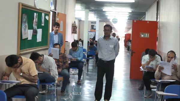 دهمین آزمون مشترک فراگیر دستگاه های اجرایی توسط مرکز آزمون جهاددانشگاهی 16