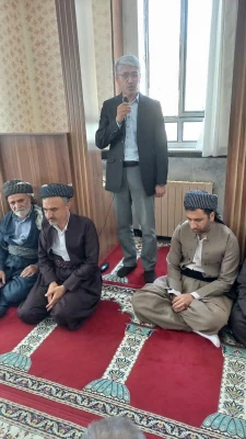 حضور و سخنرانی دکتر سید شهاب ارکیان در مراسم ختم دانشجومعلم مرحوم فردین جوانرودی 3