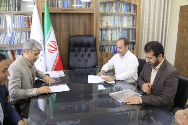 عقد تفاهمنامه سه جانبه دانشگاه فرهنگیان، آموزش و پرورش و بسیج دانشجویی استان کردستان 3