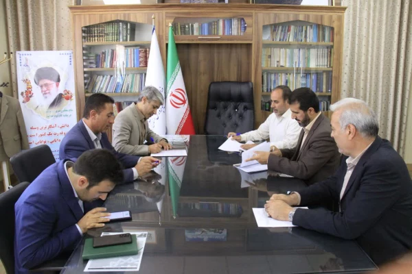 عقد تفاهمنامه سه جانبه دانشگاه فرهنگیان، آموزش و پرورش و بسیج دانشجویی استان کردستان 6