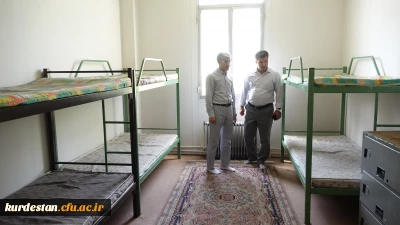 در آستانه شروع ترم تابستانه دانشگاه فرهنگیان؛

بازید دکتر سید شهاب ارکیان از آمادگی سراهای دانشجویی پردیس شهید مدرس سنندج