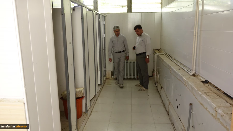 بازید دکتر سید شهاب ارکیان از آمادگی سراهای دانشجویی پردیس شهید مدرس سنندج 4