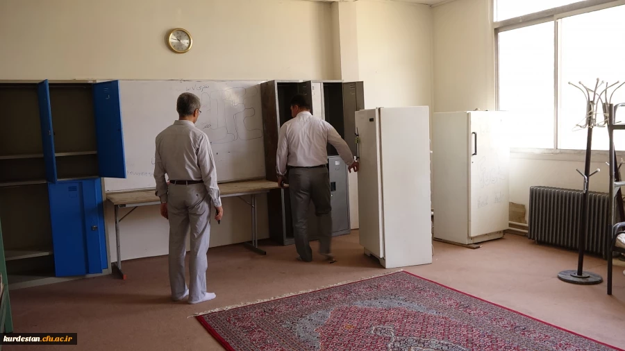 بازید دکتر سید شهاب ارکیان از آمادگی سراهای دانشجویی پردیس شهید مدرس سنندج 6