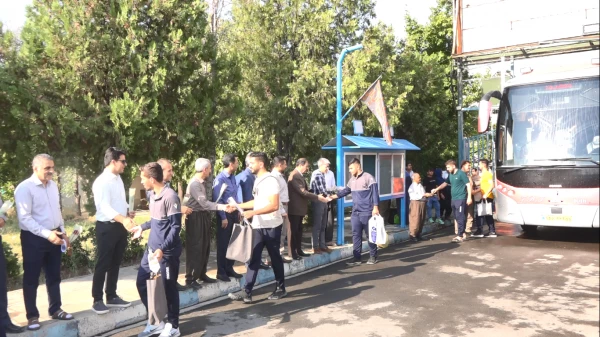 مراسم استقبال از دانشجویان مقام آور ورزشی دانشگاه فرهنگیان استان کردستان 4