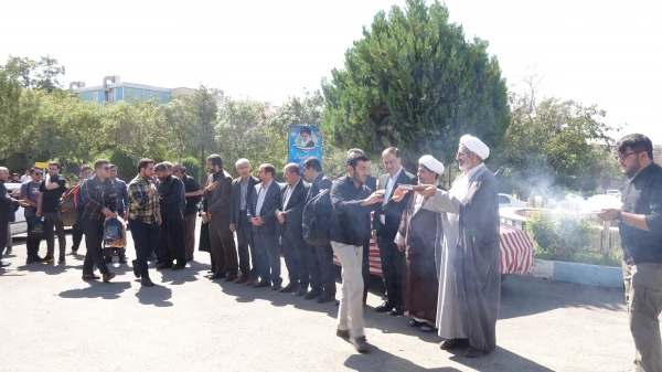 اعزام دانشجویان دانشگاه فرهنگیان استان کردستان به پیاده روی بزرگ اربعین 8