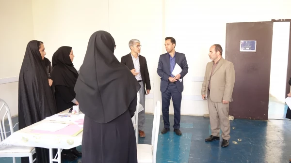 بازدید از روند بررسی صلاحیت اختصاصی داوطلبان چند برابر ظرفیت در کانون های مصاحبه دانشگاه فرهنگیان استان کردستان 7