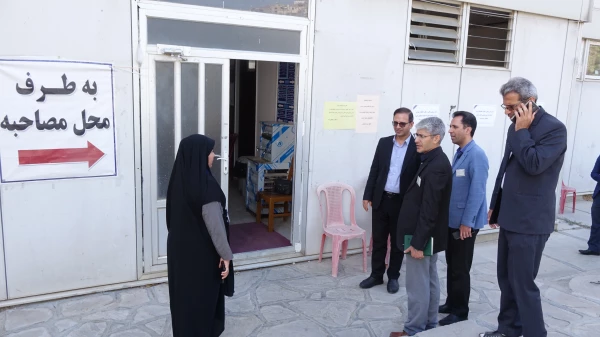 بازدید از روند بررسی صلاحیت اختصاصی داوطلبان چند برابر ظرفیت در کانون های مصاحبه دانشگاه فرهنگیان استان کردستان 8