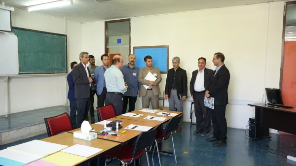 بازدید از روند بررسی صلاحیت اختصاصی داوطلبان چند برابر ظرفیت در کانون های مصاحبه دانشگاه فرهنگیان استان کردستان 6