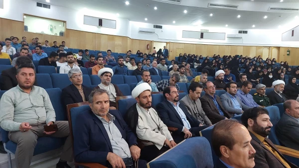 مراسم مشترک گرامیداشت هفته دفاع مقدس و شهدای دانشجو دانشگاه های استان 8