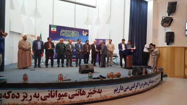 مراسم مشترک گرامیداشت هفته دفاع مقدس و شهدای دانشجو دانشگاه های استان 9