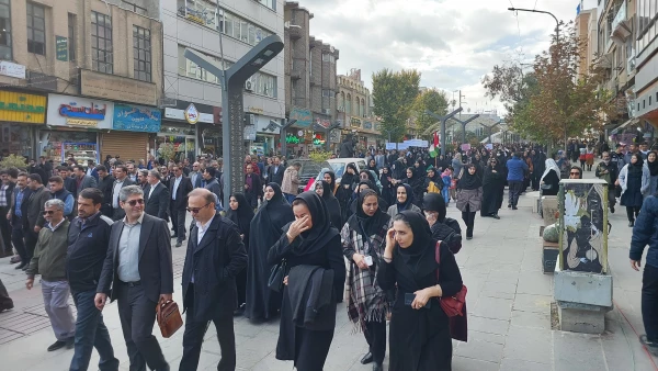حماسه حضور انقلابی جامعه دانشگاه فرهنگیان کردستان در راهپیمایی سراسری حمایت از مردم غزه 6