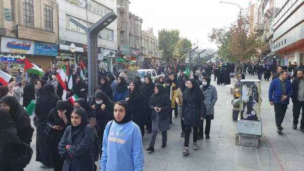 حماسه حضور انقلابی جامعه دانشگاه فرهنگیان کردستان در راهپیمایی سراسری حمایت از مردم غزه 8