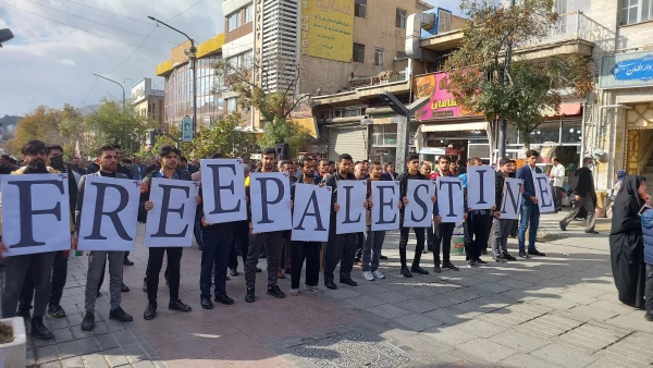 حماسه حضور انقلابی جامعه دانشگاه فرهنگیان کردستان در راهپیمایی سراسری حمایت از مردم غزه 11