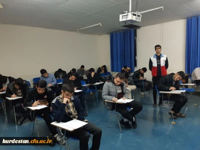  توسط کانون دانشجویی هلال احمر پردیس شهید مدرس برگزار شد؛

 آزمون کتبی دوره پایه داوطلبی و کمک های اولیه