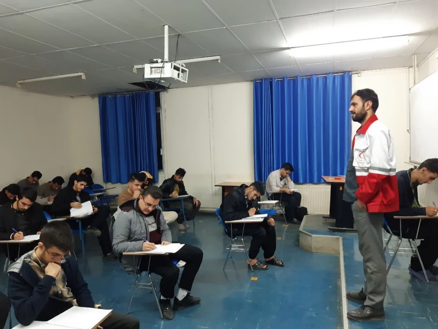  آزمون کتبی دوره پایه داوطلبی و کمک های اولیه 4