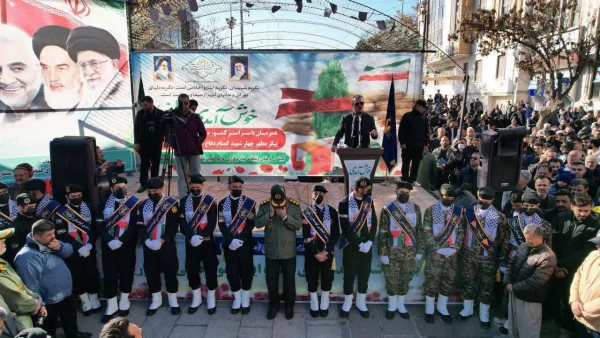 تشییع پیکر مطهر 4 شهید گمنام در سنندج 6