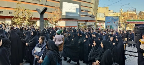 تشییع پیکر مطهر 4 شهید گمنام در سنندج 10