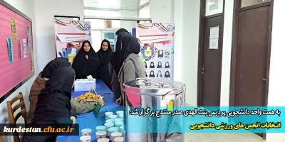 به همت واحد دانشجویی پردیس بنت الهدی صدر سنندج برگزار شد:

انتخابات انجمن های ورزشی دانشجویی