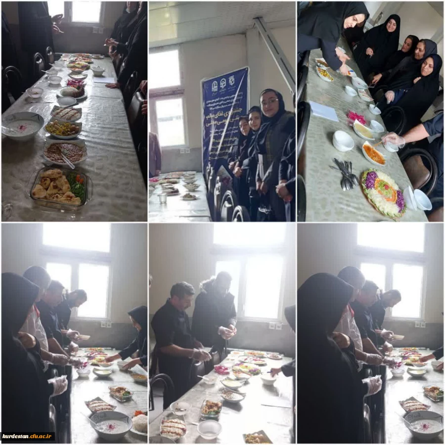جشنواره غذای سالم پردیس بنت الهدی صدر سنندج 2