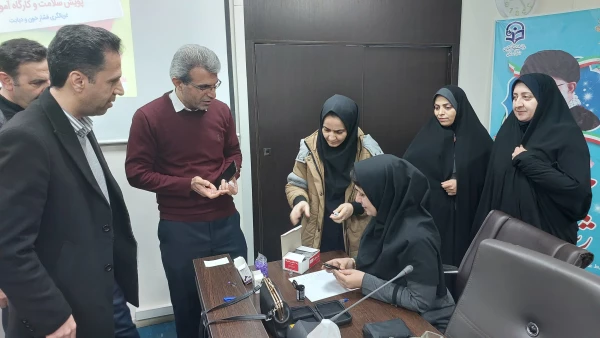  غربالگری دیابت و فشار خون در دانشگاه فرهنگیان استان کردستان 4