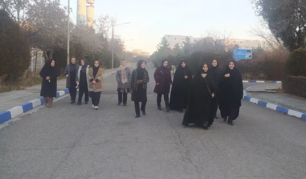  همایش پیاده روی ویژه بانوان دانشگاه فرهنگیان استان کردستان 2