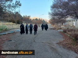  همایش پیاده روی ویژه بانوان دانشگاه فرهنگیان استان کردستان 5