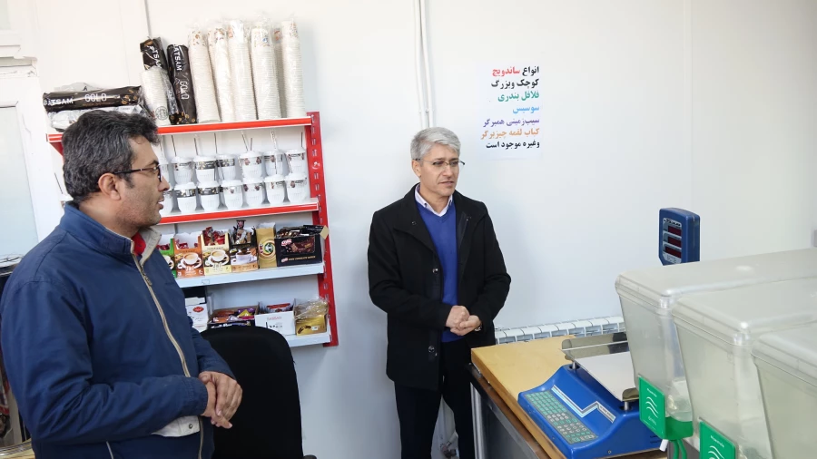 بهره برداری از بوفه سرای دانشجویی پردیس بنت الهدی صدر سنندج 4