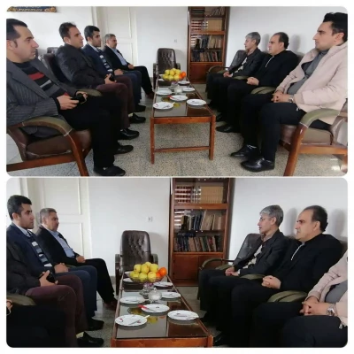 دیدار مسئولین دانشگاه فرهنگیان گردستان با اداره آموزش و پرورش شهرستان دهگلان 3