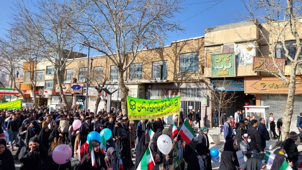 حماسه حضور انقلابی جامعه دانشگاه فرهنگیان کردستان در راهپیمایی یوم الله 22 بهمن 1402 6