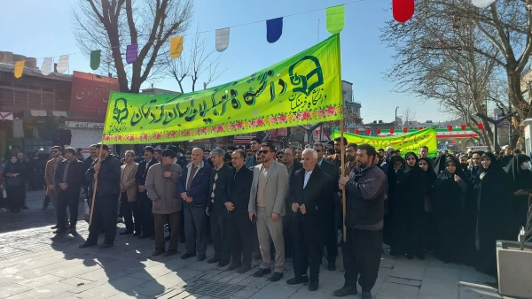 حماسه حضور انقلابی جامعه دانشگاه فرهنگیان کردستان در راهپیمایی یوم الله 22 بهمن 1402 8