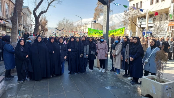 حماسه حضور انقلابی جامعه دانشگاه فرهنگیان کردستان در راهپیمایی یوم الله 22 بهمن 1402 10
