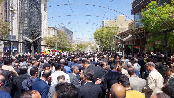 حمایت و شادمانی جامعه دانشگاه فرهنگیان استان کردستان از حمله پهپادی ایران به رژیم صهیونیستی 4