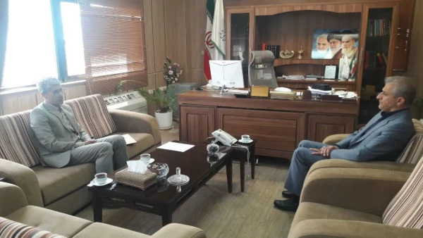 دیدار رئیس دانشگاه فرهنگیان استان کردستان با مدیر کل بازرسی استان 5