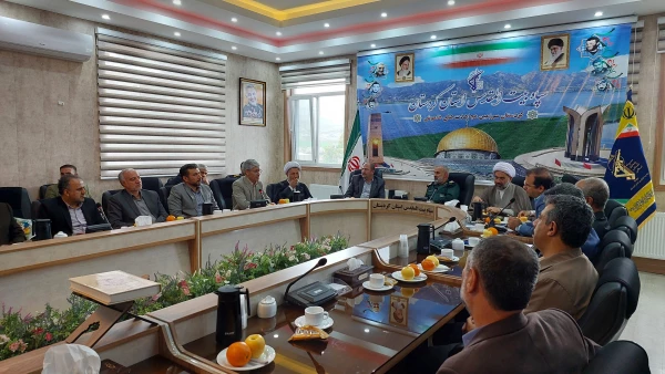 قدردانی جامعه علمی دانشگاه فرهنگیان استان کردستان از سپاه پاسداران 7