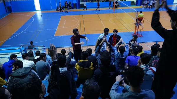 فینال مسابقات والیبال پردیس شهید مدرس دانشگاه فرهنگیان استان کردستان 6