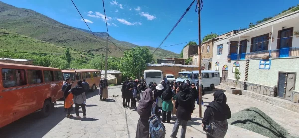 اردوی یک دانشجویان پردیس بنت الهدی به روستای گردشگری «نران» سنندج 3