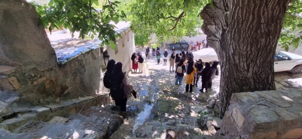 اردوی یک دانشجویان پردیس بنت الهدی به روستای گردشگری «نران» سنندج 4