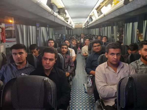 اعزام دانشجویان پردیس شهید مدرس سنندج به نمایشگاه کتاب تهران 3