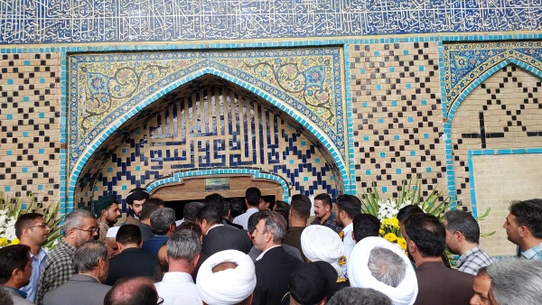 مراسم بزرگداشت شهیدان راه خدمت در مسجد جامع سنندج 4