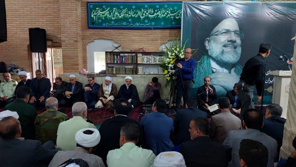 مراسم بزرگداشت شهیدان راه خدمت در مسجد جامع سنندج 7