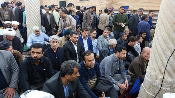 مراسم بزرگداشت شهیدان راه خدمت در مسجد جامع سنندج 9